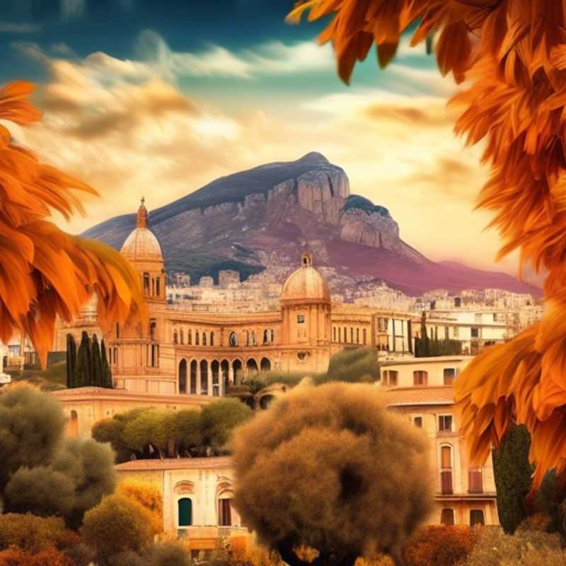 Palerme, Italie : Une vue pittoresque illustrant le co�ût de la vie dans cette ville fascinante.