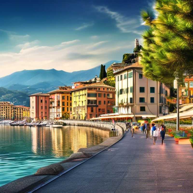La Spezia, Italy: A picturesque harbor town, showcasing its charming architecture and stunning coastal views.