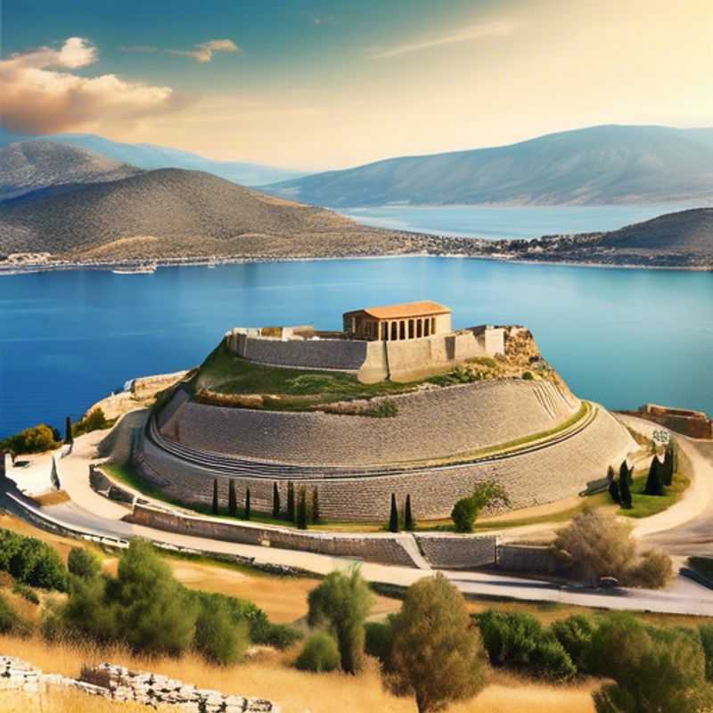Découvrez le Palais de Palamidi : Une vue à couper le souffle sur Nauplie