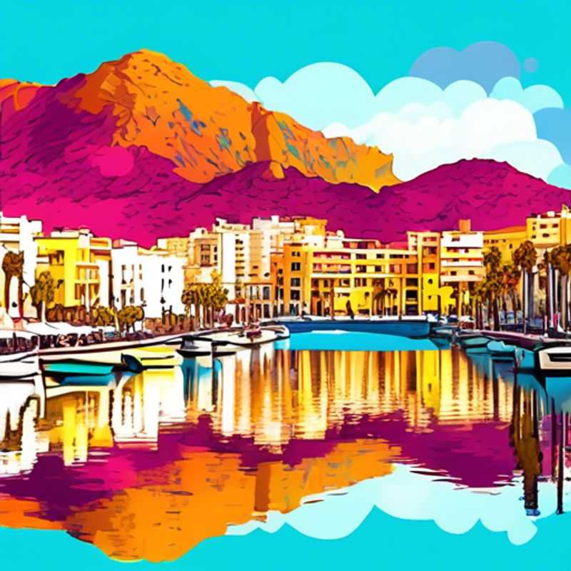 Cartagena, Espagne : Charmante vue de la ville, idéale pour illustrer le meilleur moment pour visiter.
