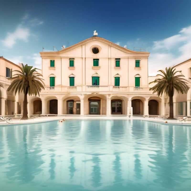Three wellness-seeking travelers immersed in the sun-drenched charm of Trapani, Italy, as they embark on a rejuvenating 4-day summer journey, captivated by the coastal town's tranquil beauty and vibrant Mediterranean spirit.