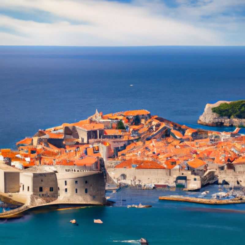Exploring the Enchanting Winter Wonderland of Dubrovnik's City Walls