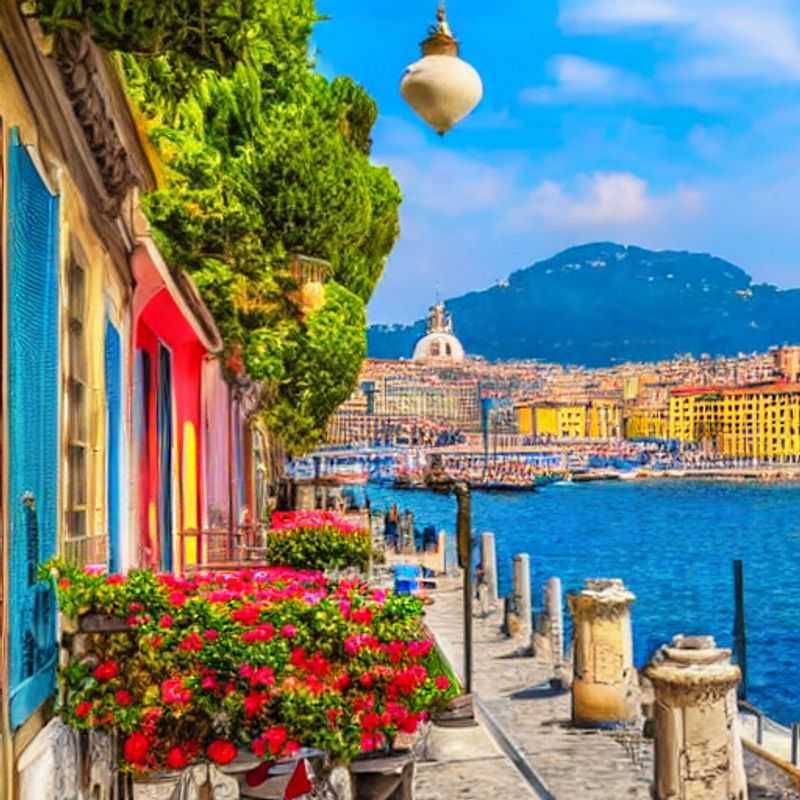 Genoa in springtime: sun-drenched streets, vibrant flowers, and the bustling port – the perfect backdrop for a spring break adventure.