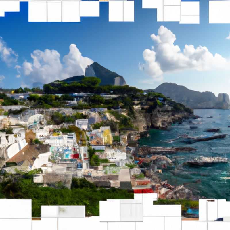 A couple strolls hand-in-hand along the sun-kissed streets of Capri, Italy, their laughter mingling with the salty sea breeze, as they embark on an unforgettable 24-hour adventure in this Mediterranean paradise.
