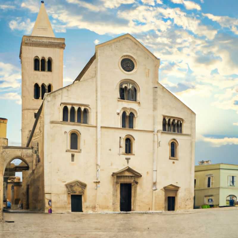 Una familia con niños disfruta de la encantadora ciudad de Bari, Italia, explorando sus calles históricas y empapándose de la vibrante cultura local durante su escapada de 3 semanas en invierno.