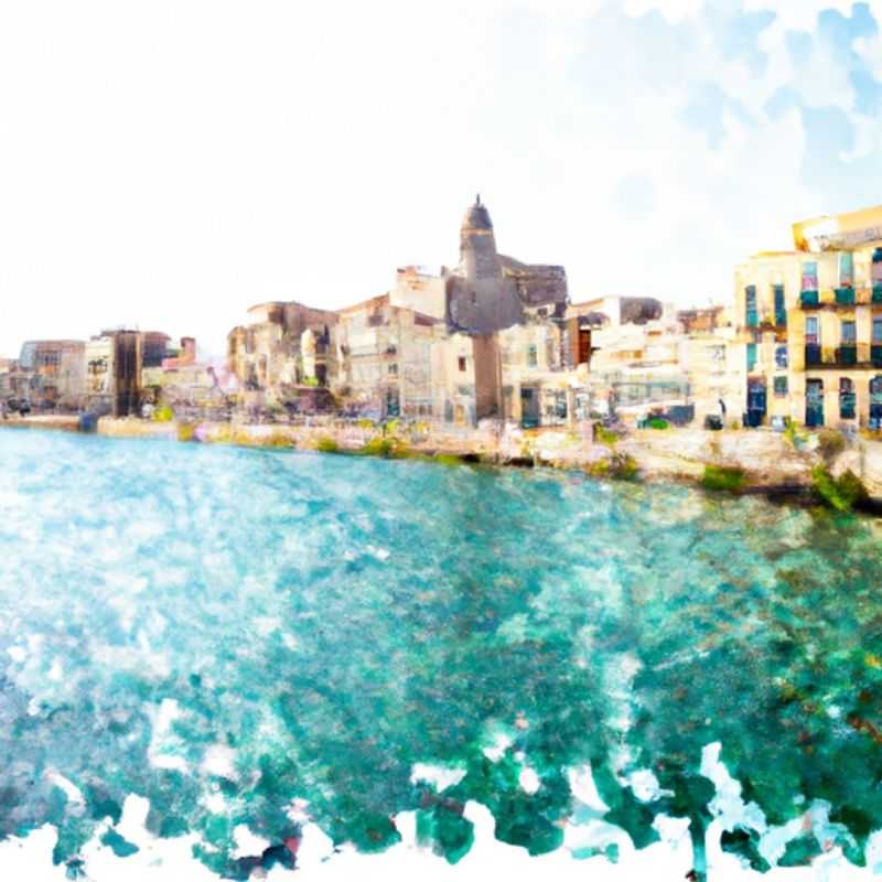 Three couples stroll along the sun-kissed promenade of Siracusa, Italy, its ancient walls whispering tales of a glorious past, during their idyllic two-week spring sojourn.