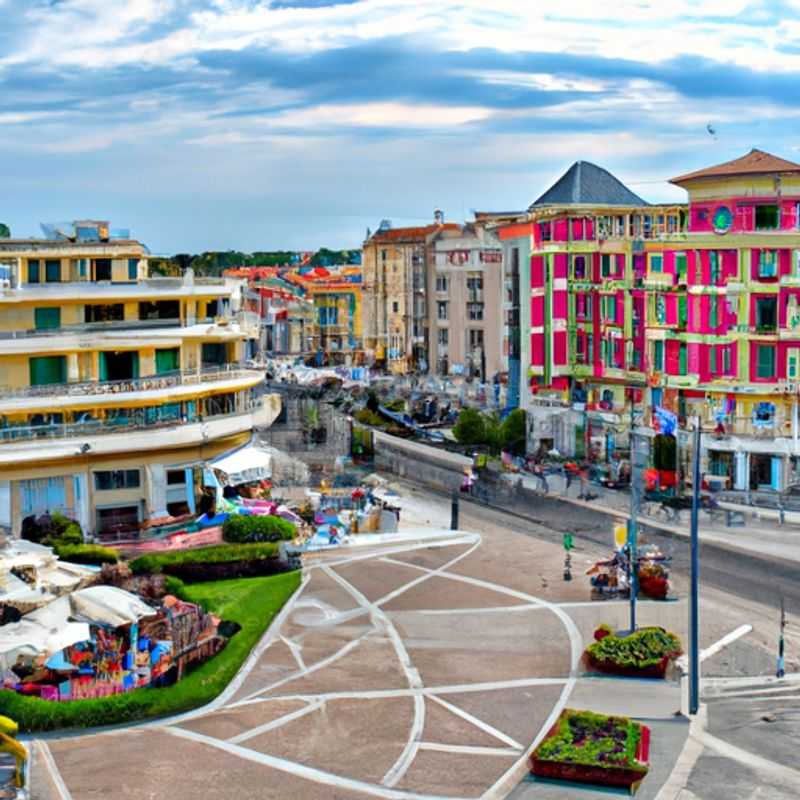 Three couples embarking on a delightful adventure in the vibrant city of Rimini, Italy, embracing the captivating atmosphere of spring over a blissful two-week sojourn.