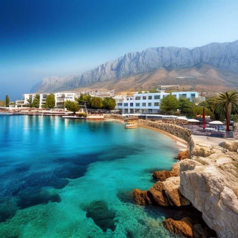 Kyrenia, Chypre du Nord : Une vue pittoresque de la ville côtière, pour illustrer le coût d'un séjour.