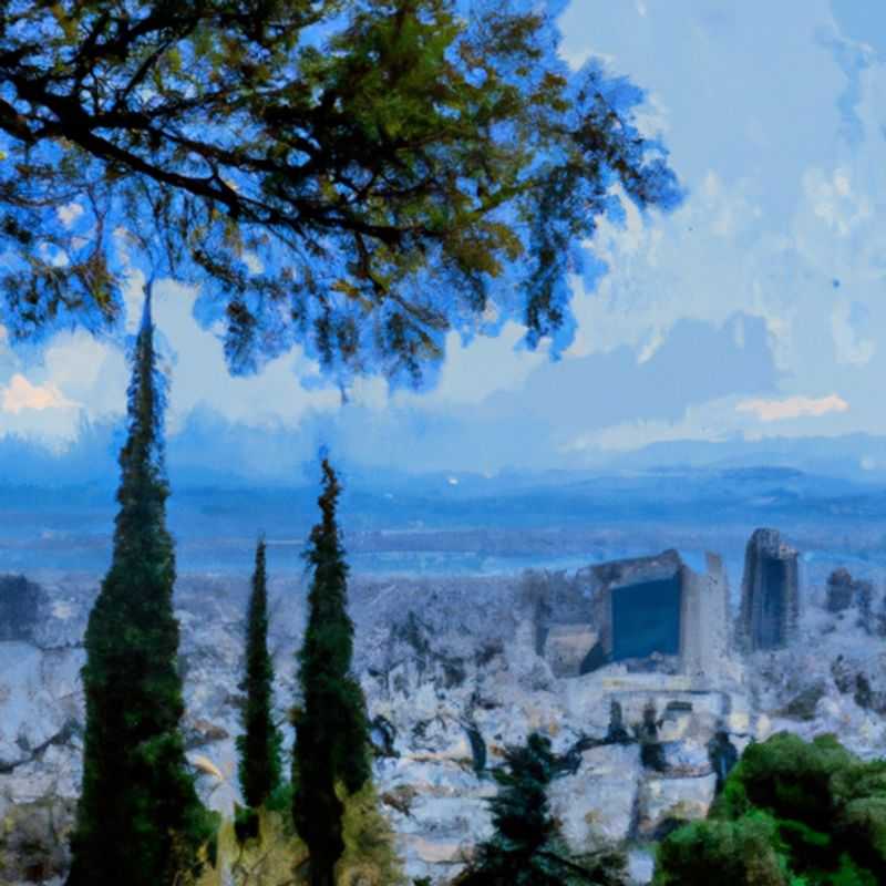 Tres parejas explorando los encantadores Jardines Baha'i en Haifa, Israel, durante su viaje de dos semanas de invierno, descubriendo la belleza y la serenidad de esta ciudad portuaria mediterránea.