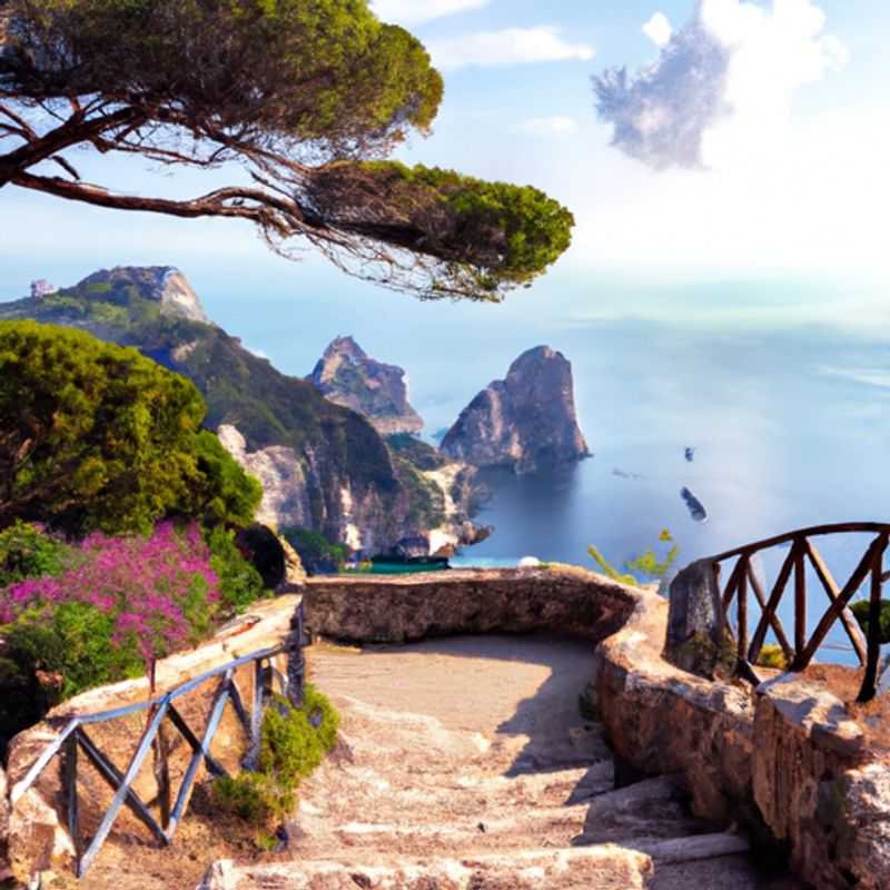 A Capri Fall Rhapsody: Unveiling the Enchanting Vista from Mount Solaro