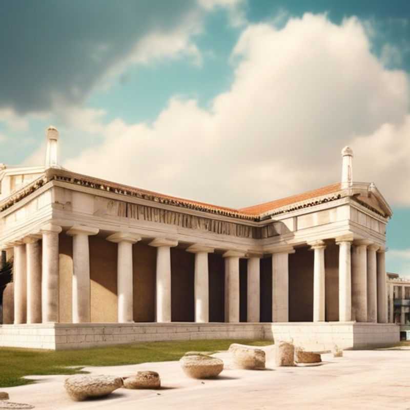 A lone figure standing before the ancient ruins of Taranto, Italy, captivated by the city's timeless allure as The Romantic Traveler explores the enchanting sights and hidden gems of this coastal gem during a 3-week spring sojourn.
