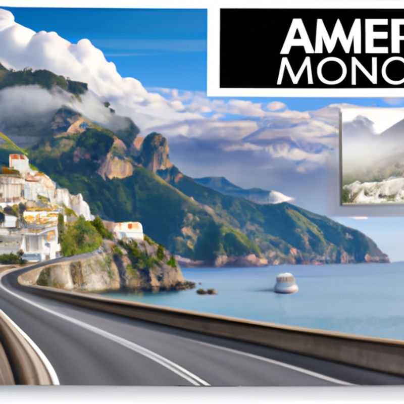 A family with cheerful children bundled up against the crisp winter air, marveling at the enchanting vista of Amalfi, Italy, with its colorful buildings cascading down the hillside towards the azure waters below, during their memorable 24-hour winter sojourn.