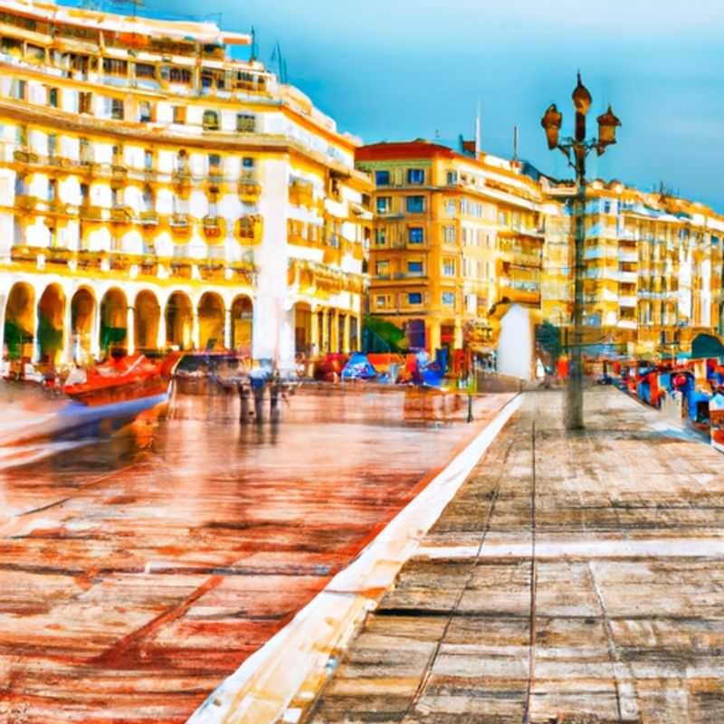 Le mur byzantin de Thessalonique : un joyau historique au charme printanier