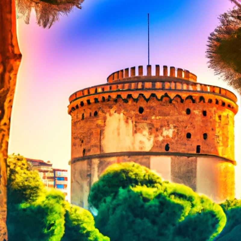 La Tour Blanche de Thessalonique : Un Printemps Florissant