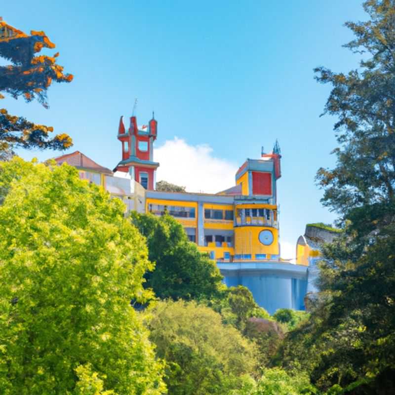 Visite du Château de Saint-Georges à Lisbonne en été