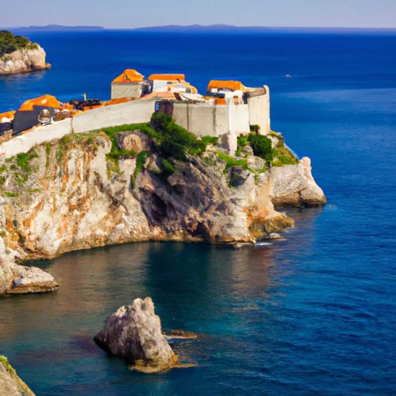 A couple strolls along the enchanting, snow-laden streets of Dubrovnik, Croatia, during their week-long winter escape, marveling at the city's captivating blend of medieval charm and modern allure.