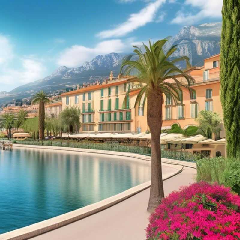 Descubre la belleza del Cementerio del Viejo Castillo en Menton&#44; Francia durante la primavera