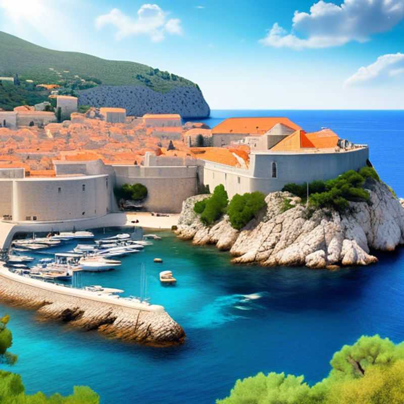 Discovering Dubrovnik's Culinary Delights: A Shared Feast in the Old Town