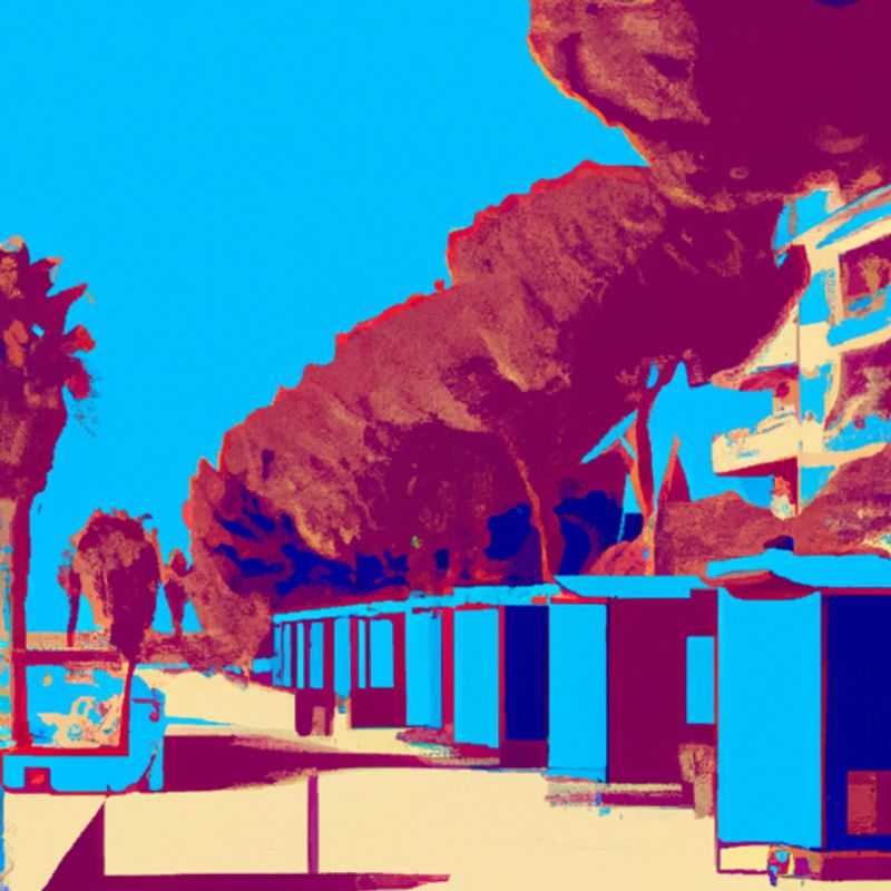 A solo traveler strolls along the enchanting promenade of Rimini, Italy, during the vibrant fall season, immersing themselves in the town's rich history and seaside charm.