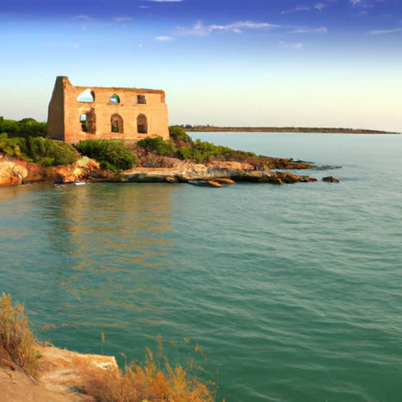 Prommenade en bateau dans la mer Adriatique au printemps : Brindisi, Italie