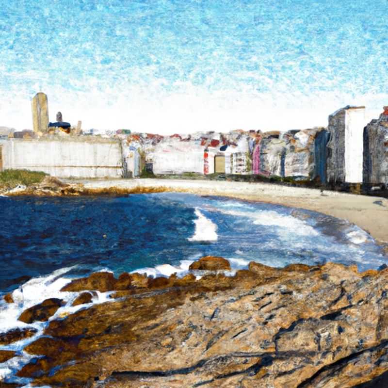 A Stroll Along La Coruña's Wintery Shores: A Journey Through Enchanting Paseo Marítimo