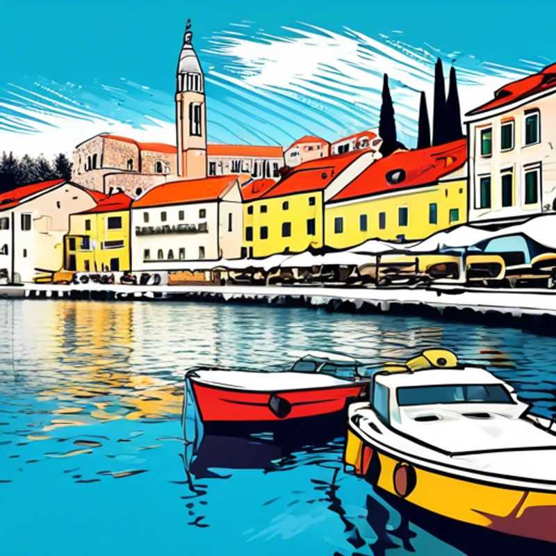 Pula, Croatie : Vue pittoresque de la ville, aidant à évaluer le coût de la vie touristique.