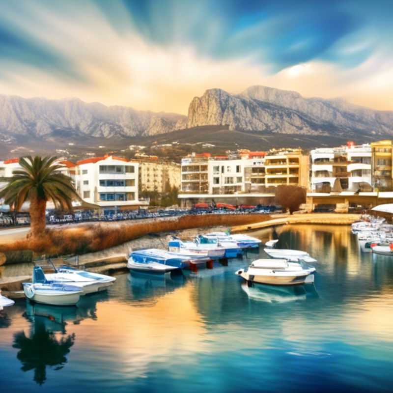 Kyrenia, Chypre du Nord : une vue pittoresque de la ville portuaire, pour illustrer le coût d'un séjour.