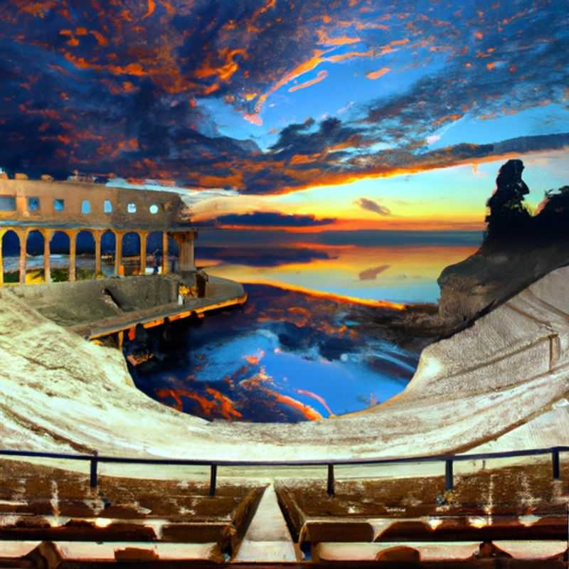 Three couples embarking on a whirlwind 24-hour adventure in Pula, Croatia, during the vibrant spring season, marveling at the ancient Roman amphitheater that stands as a testament to the city's rich history and architectural grandeur.