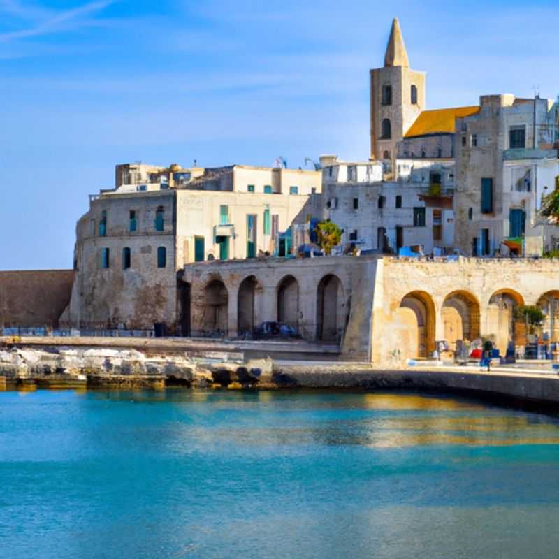 Un paseo por el puerto de Bari en invierno