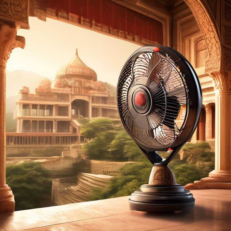 Un ventilateur portatif, un indispensable pour rafraîchir et se sentir à l'aise, même en plein été.