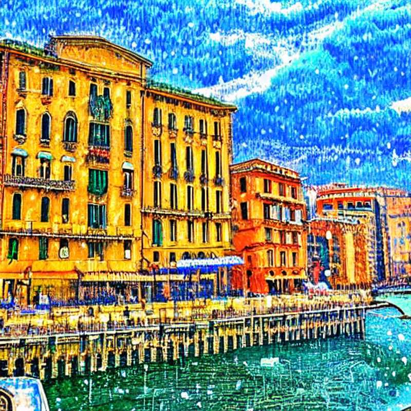 Genoa in springtime: sun-drenched streets, vibrant flowers, and the bustling port – the perfect backdrop for a spring break adventure.