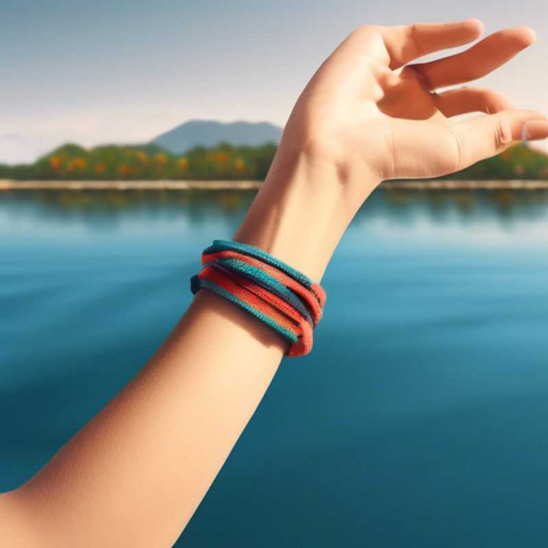 Bracelets anti-mal de mer pour soulager les nausées et les vomissements liés au mal de mer.