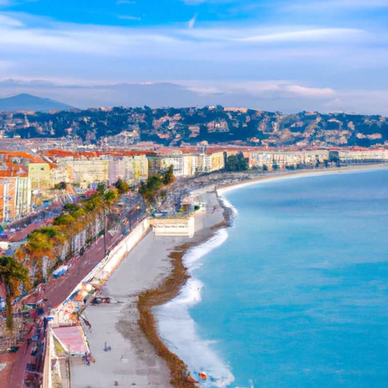 Russian Orthodox Cathedral in Nice, France: A Majestic Winter Wonderland