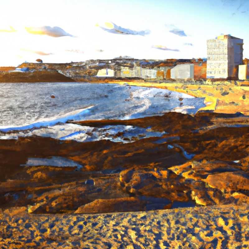 Riazor Beach: A Winter Wonderland in La Coruña