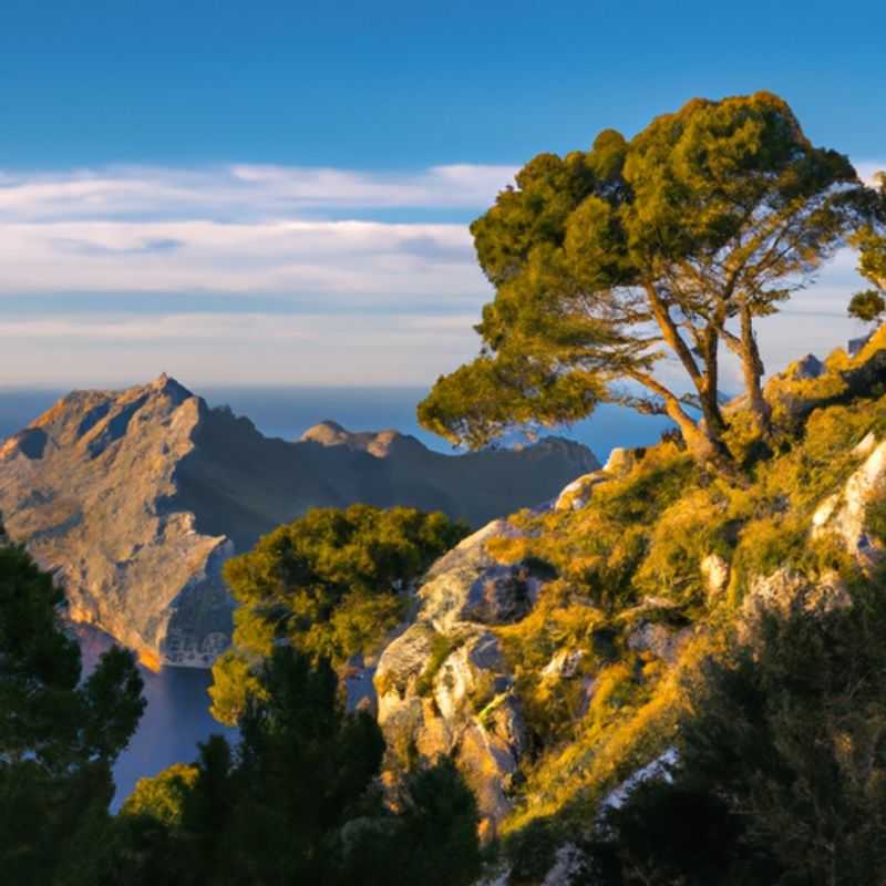 A solo traveler basking in the Mediterranean glow of Mallorca, Spain, immersing herself in the island's captivating blend of pristine beaches, rugged landscapes, and vibrant culture during her two-week summer sojourn.