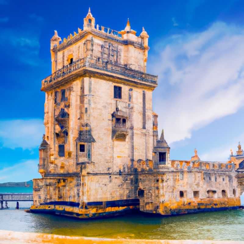 Trois couples profitant de l'ambiance animée et colorée du quartier de l'Alfama à Lisbonne, au Portugal, lors de leur escapade estivale d'une semaine.
