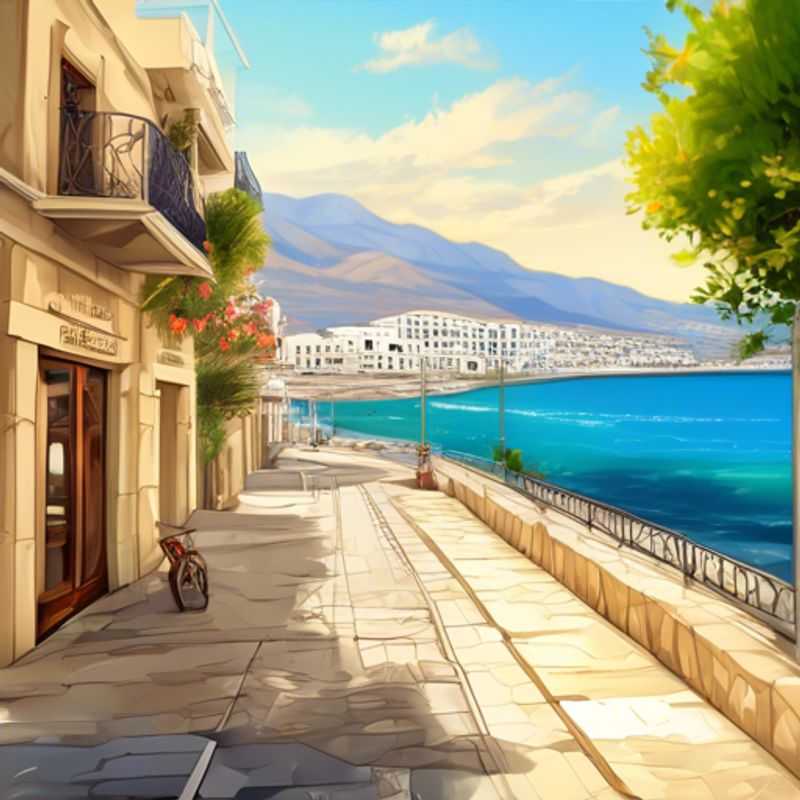 Deux couples de gourmets savourant les délices culinaires de la place Eleftheriou Venizelou à Héraklion, en Grèce, lors de leur escapade d'une semaine pendant l'été.