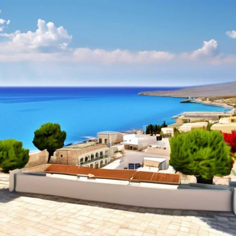 Three business travelers strolling through the charming seaside town of Rethymno, Greece, surrounded by the vibrant colors and architectural splendor of this historic Cretan destination during their 3-week spring getaway.
