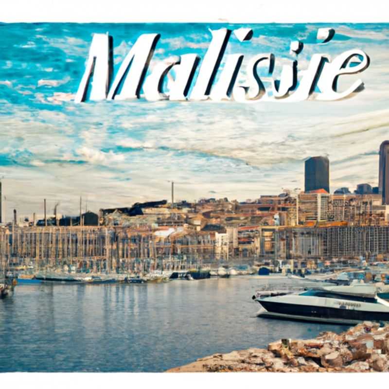 A solo traveler strolls along the vibrant Vieux Port (Old Port) of Marseille, France, on a crisp winter day, surrounded by the city's iconic colorful buildings and bobbing boats, embracing the charm and character of this captivating coastal gem.