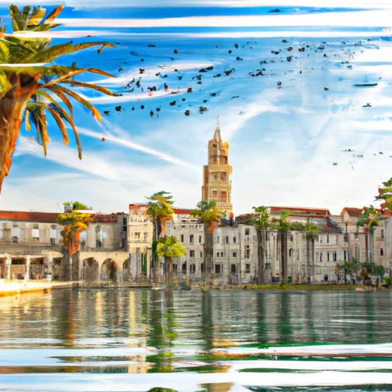 ¡Explora el vibrante Mercado Verde Pazar en Split, Croacia: un festín para los sentidos!