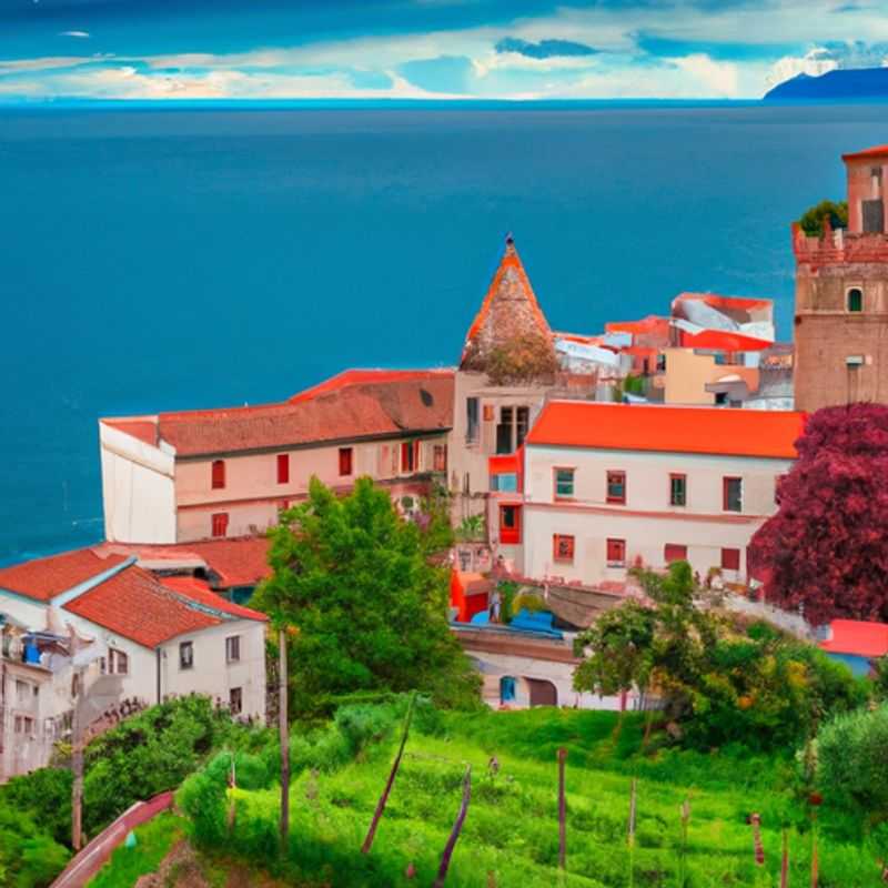 Salerno Cathedral: A Fall Foliage Masterpiece in the Heart of Italy