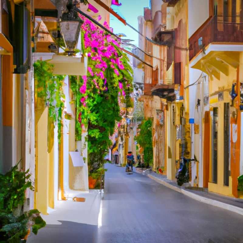 Caminata otoñal por la encantadora ciudad vieja de Rethymno, una escapada a través del tiempo y el mito