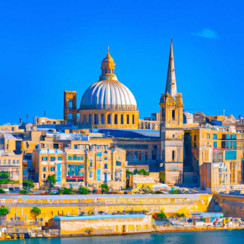 Three couples bask in the vibrant energy of Valletta, Malta, a captivating city steeped in history and culture, during their whirlwind 24-hour summer adventure.