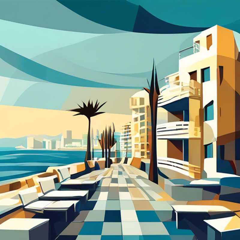 Vista panorámica de Limassol, Chipre, mostrando su hermosa costa y vibrante vida urbana, ideal para explorar si se pregunta si visitar Limassol es caro.