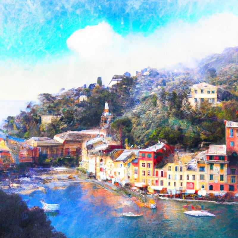 Amidst the vibrant hues of Portofino, Italy's picturesque harbor, two couples embark on a 4-day winter adventure, immersing themselves in the town's timeless charm.