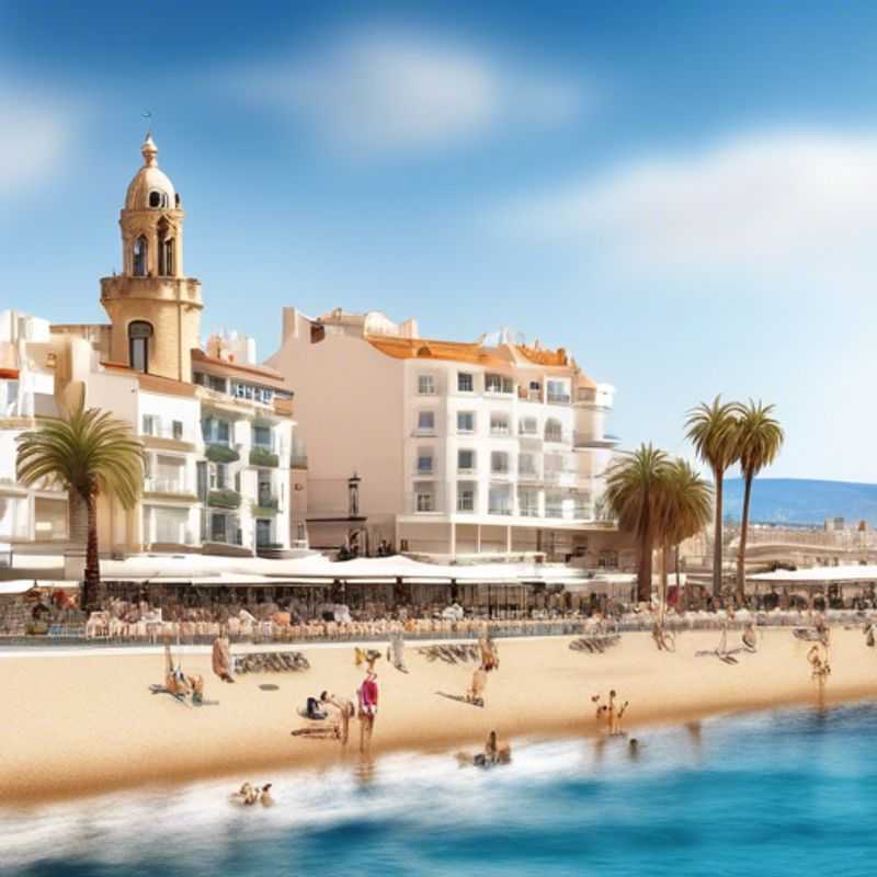 Uncover the Charm of Sitges: Explore the Captivating Church of Sant Bartomeu and Santa Tecla in Spring
