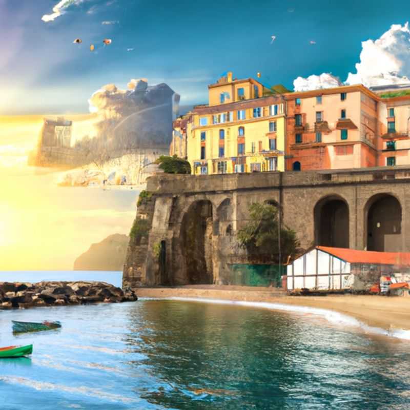 Three couples bask in the sun-kissed splendor of Sorrento, Italy, their faces radiant with joy as they embark on a week-long summer adventure in this breathtaking coastal gem. The azure waters of the Mediterranean Sea shimmer in the background, inviting them to dive into the local culture and create lasting memories.