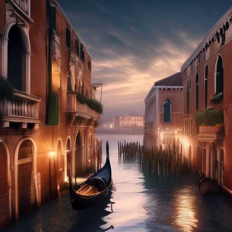 Here are a few options for alt text for an image of Venice, Italy in an article about the cost of visiting: