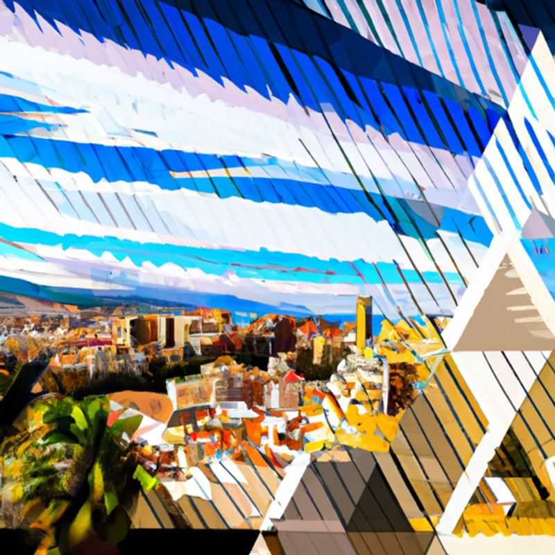 Two couples strolling along the sun-kissed shores of Malaga, Spain, their faces illuminated by the warm glow of winter, as they embark on their 3-week adventure, ready to soak in the vibrant culture and indulge in the enchanting beauty of this coastal gem.