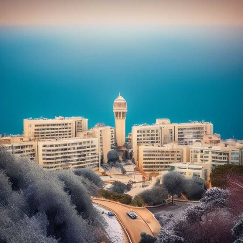 Haifa, Israël : Vue panoramique de la ville côtière, illustrant son charme et sa beauté.